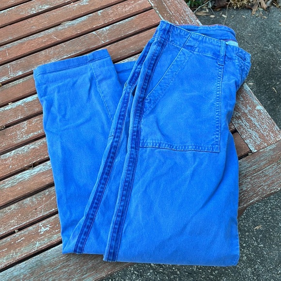 Boden Ankle Pant with Stripe - Picture 3 of 8